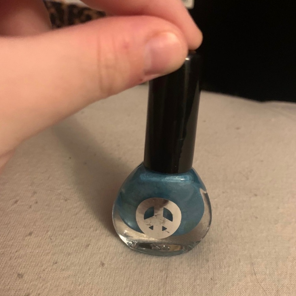 Justice Blue Nails